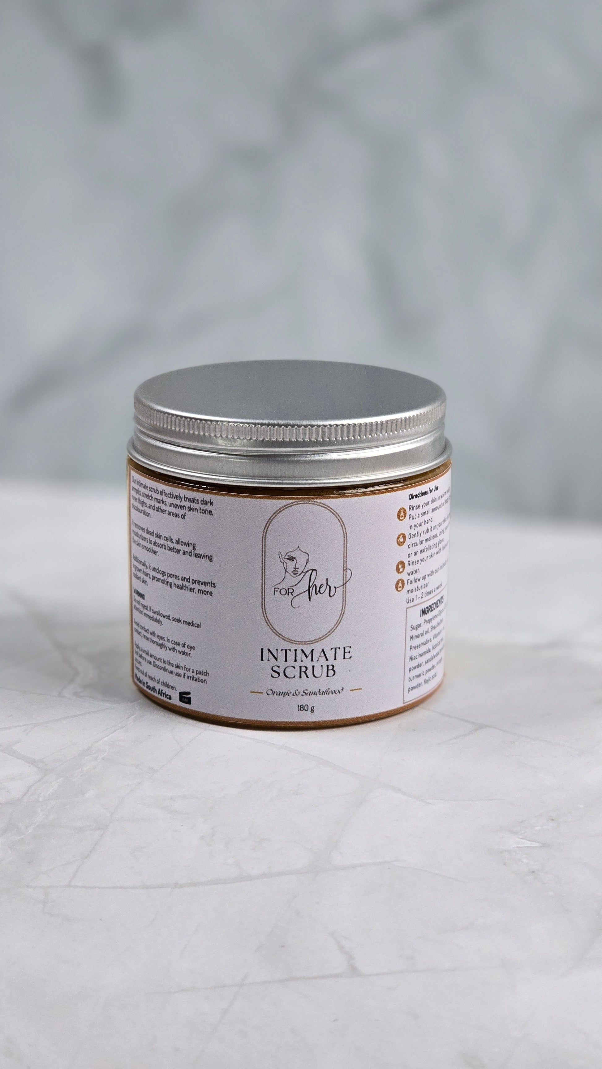 Intimate Scrub (Orange & Sandalwood) 180g
