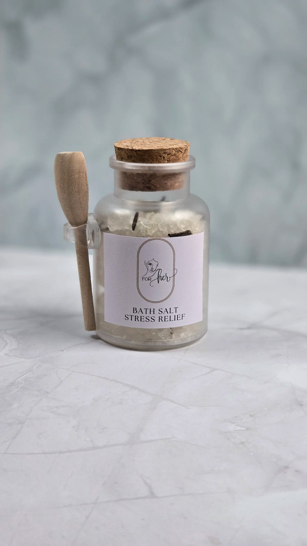 Bath Salts Plastic Jar 100g