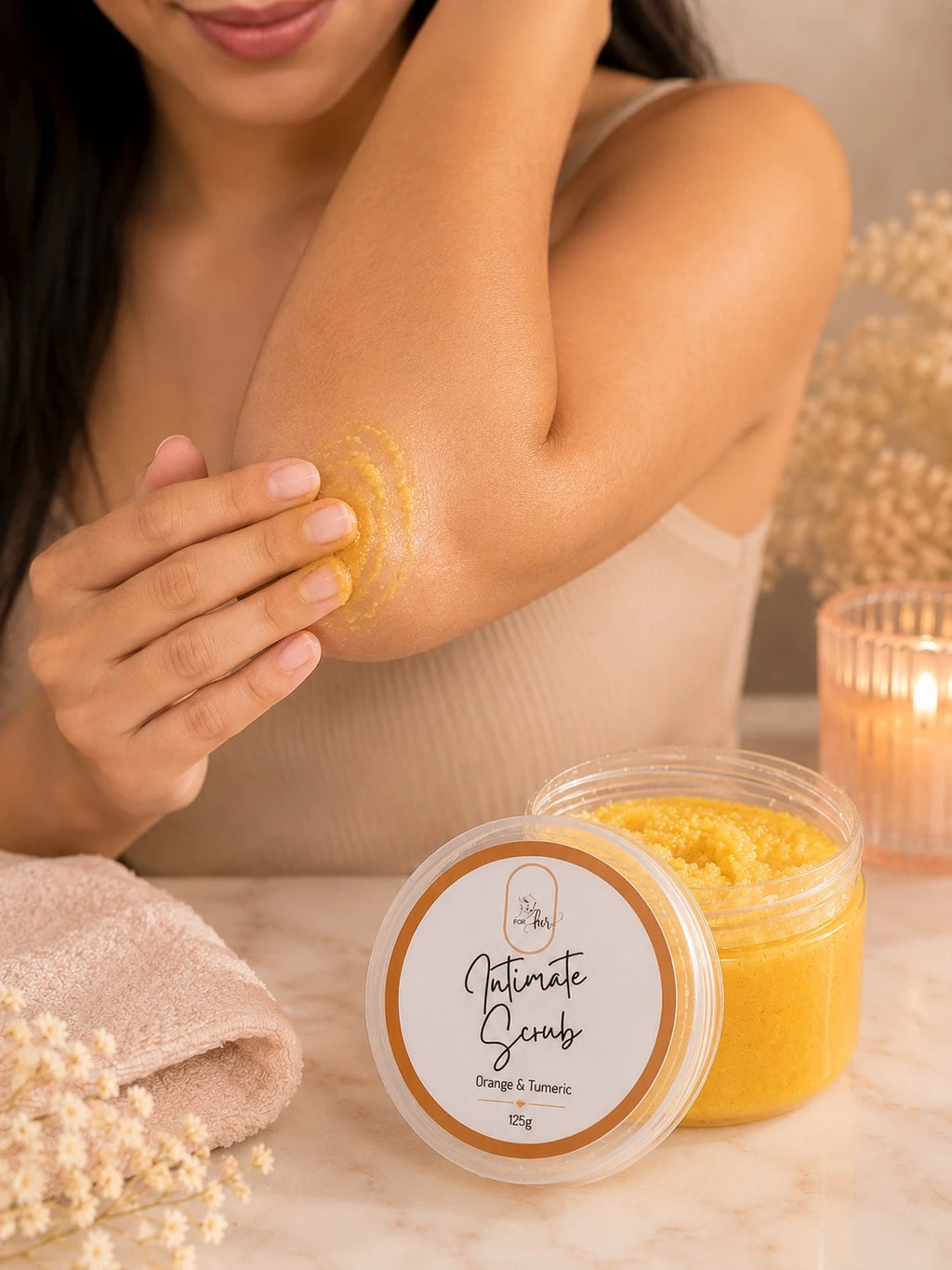 Intimate Scrub (Orange & Sandalwood) 125g